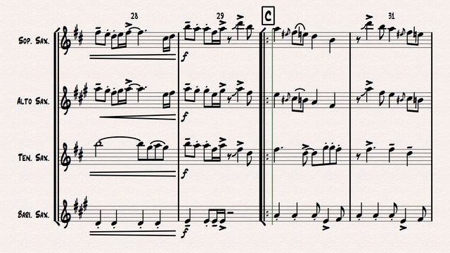 Happy Birthday - Stevie Wonder Classic - Saxophone Quartet смотреть онлайн