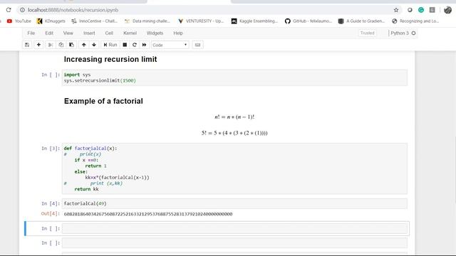 Recursion Function in Python with Factorial Trees 2020 смотреть онлайн