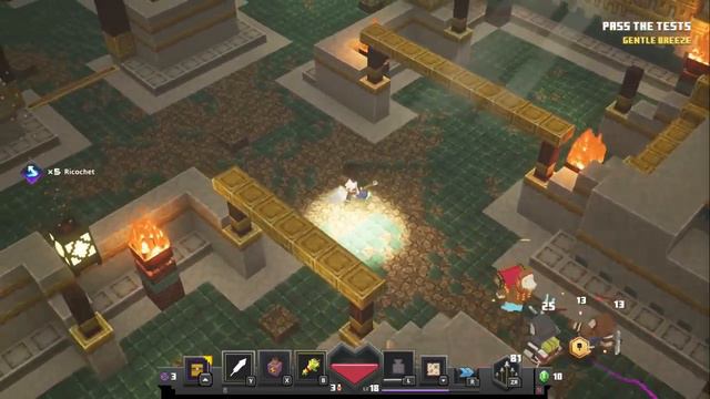 Minecraft Dungeons Nintendo Switch Gameplay - Leando смотреть онлайн