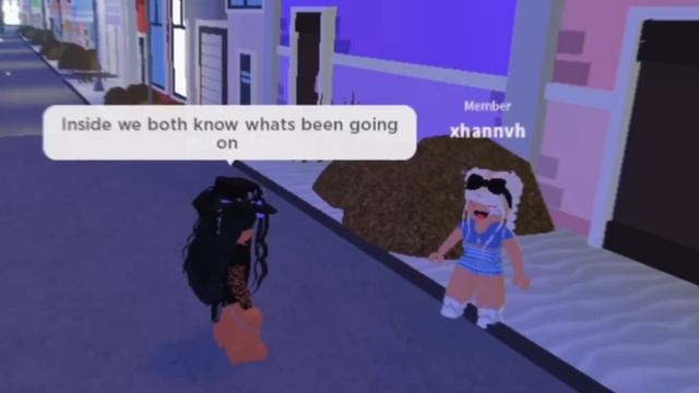 NEVER GONNA GIVE YOU UP || SONG LYRIC PRANK || ROBLOX смотреть онлайн