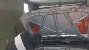 Шумоизоляция капота Акцента!