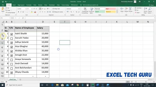 CHECKBOX | Conditional Formatting смотреть онлайн