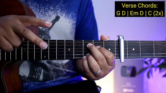 Baby Blue Eyes (Super Easy Chords)😍 | 4 Chords Only!!! смотреть онлайн