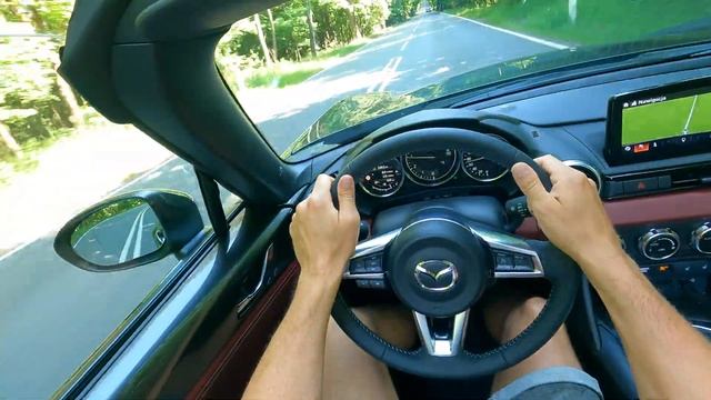 2021 NEW Mazda MX-5 Skyactive-G 2.0 184HP Roadster Soft Top | POV Test Drive | Specs | 0-100