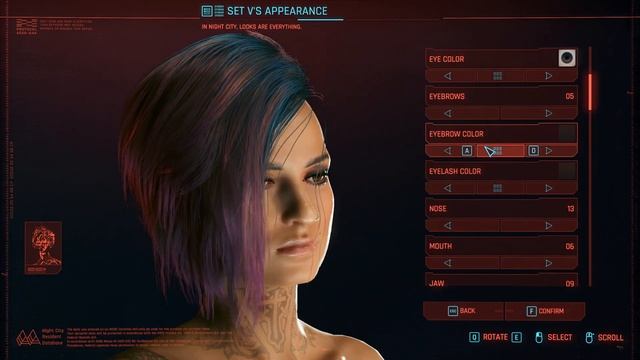 Cyberpunk 2077 Judy inspired female character creation смотреть онлайн