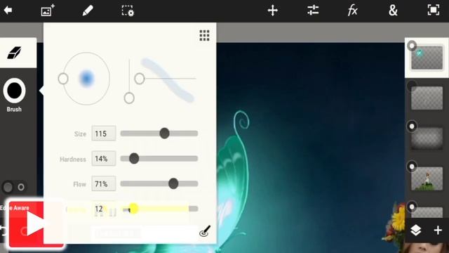 Glowing Butterfly - Fantasy Editing | Adobe Photoshop Touch Manipulation step by step in Philippine смотреть онлайн
