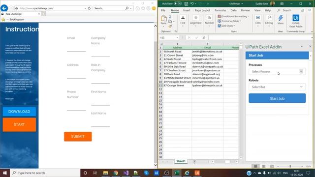 UiPath Excel AddIn смотреть онлайн