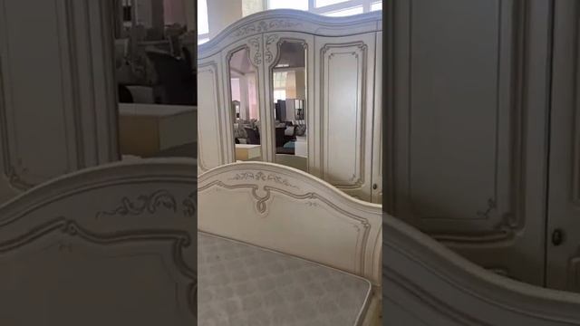 Спальный гарнитур Валерия 6Д слоновая кость Беларусь, Форест Деко Групп смотреть онлайн