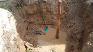 Установка пластикового кессона при высоких грунтовых водах