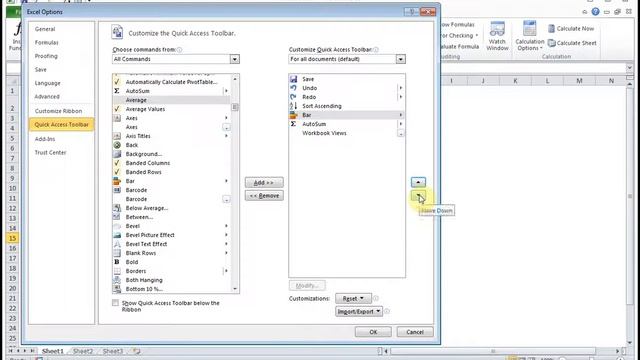 How to How to Customize The Quick Access Toolbar In Microsoft Excel 2010 смотреть онлайн