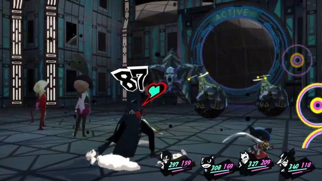 Persona 5 Royal Futaba All out attack смотреть онлайн