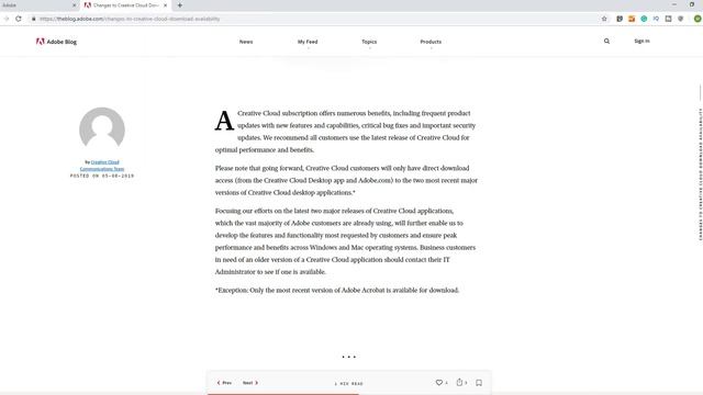 Get Sued for Using Old Versions of Photoshop - Adobe Creative Cloud смотреть онлайн