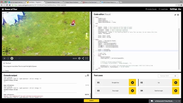 Hour of CodinGame with Object Pascal / Delphi смотреть онлайн