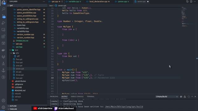 Qat Dev #4 - Syntax for Tuples and Maps смотреть онлайн
