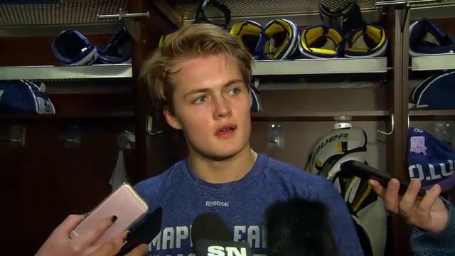 Maple Leafs Morning Skate: William Nylander - November 17, 2016 смотреть онлайн