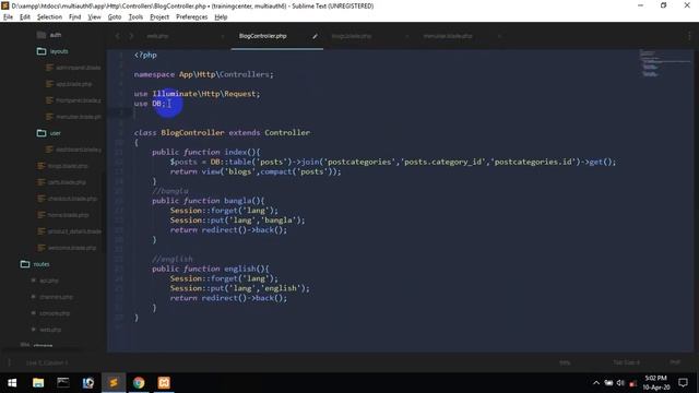 Multi Language System Laravel 7 | HR Mahid | StorialTech | Part 2 смотреть онлайн