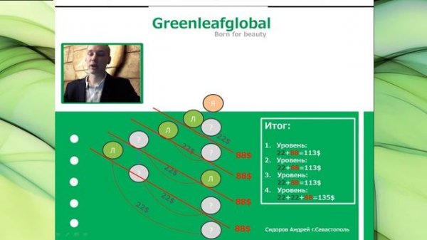 Маркетинг план компании Greenleaf доступно и наглядно