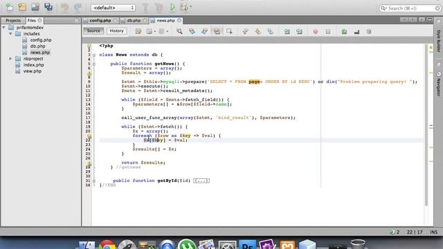 Создаем блог на PHP & MySqli смотреть онлайн