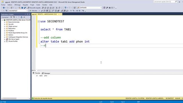 part3:add column ,remove column ,change column type database table after creating смотреть онлайн