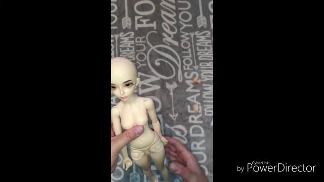 Распаковка куклы бжд с Али.Минифи Селин. смотреть онлайн