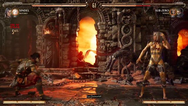 Mortal Kombat 1 : Motaro and Sindel take on the world смотреть онлайн