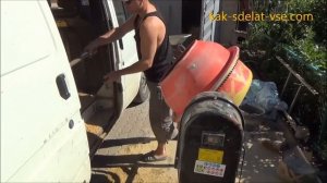 Раствор для стяжки. Стяжка полусухая.