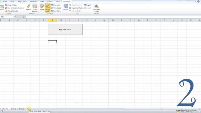 Tutorial - Excel Macro Create new sheet смотреть онлайн