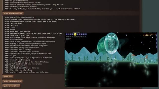EVERYTHING NEW IN TERRARIA 1.4 JOURNEY'S END - CHANGE-LOG/ PATCH NOTES - FEATURES/ ITEMS - SPOILERS смотреть онлайн