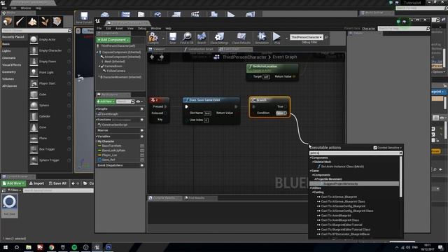 UE4 - Tutorial - Save and Load смотреть онлайн