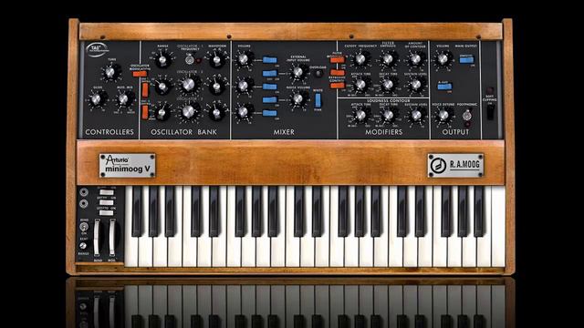 Arturia - Minimoog V DEMO смотреть онлайн