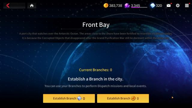 Сюжет игры Counterside. Карта мира часть 2
