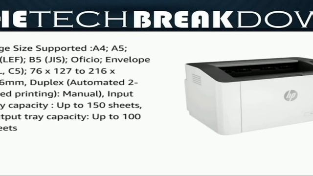 HP LaserJet 108w Review | Top Monochrome laser Printer under 10000 смотреть онлайн