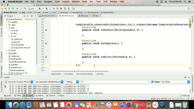 Rxjava ( Completable ) смотреть онлайн