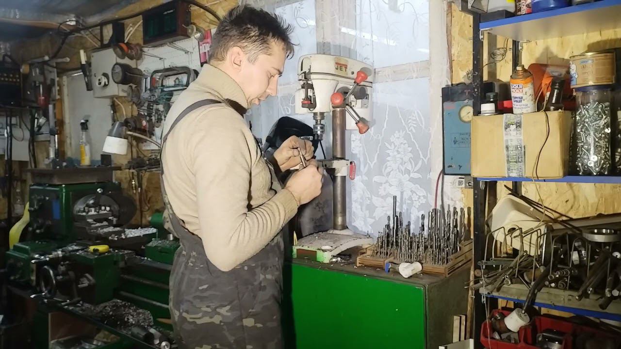 Приспособление от сельского мастера для заточки свёрл смотреть онлайн