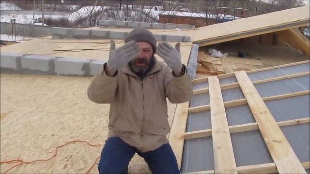 Строительство крыши. (32 часть)