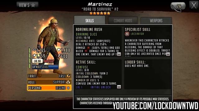 TWD RTS: 6* Martinez w/ 3,000 Bleed Rush, First Look - The Walking Dead: Road to Survival смотреть онлайн