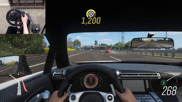 BEST SOUNDING CAR LEXUS LFA - Forza Horizon 4 | Logitech G29 gameplay смотреть онлайн