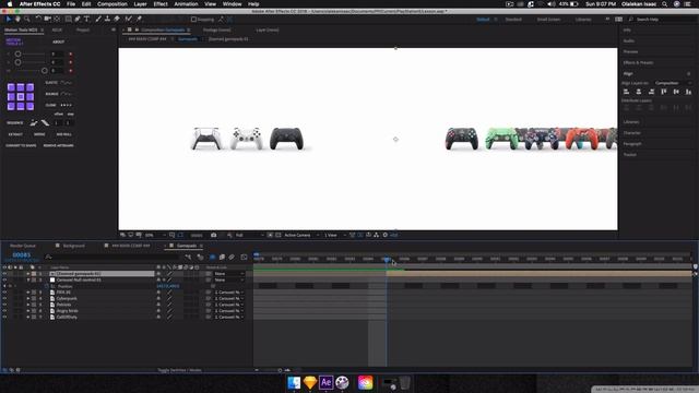 UI Animation tutorial for PS5 5 || UI Animation Tutorial 2020 in Adobe After Effects || 01 / 02 смотреть онлайн