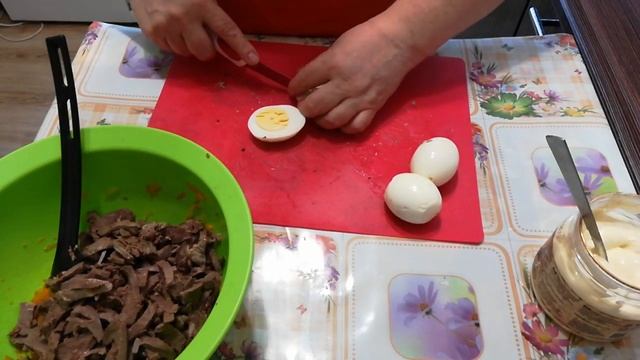 САЛАТ ИЗ СВИНОГО СЕРДЦА. смотреть онлайн