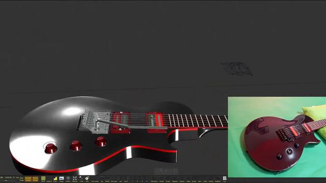 Tutorial A GUITAR FROM SCRATCH Moi3D смотреть онлайн