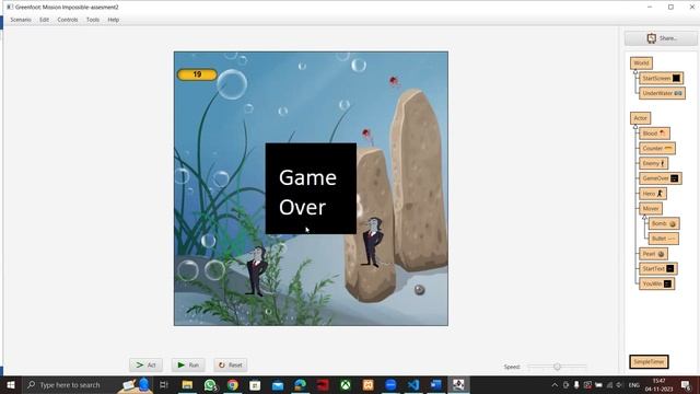 PROG1001 Programming 1 Assessment 1 Solution Greenfoot Game Southern Cross University смотреть онлайн