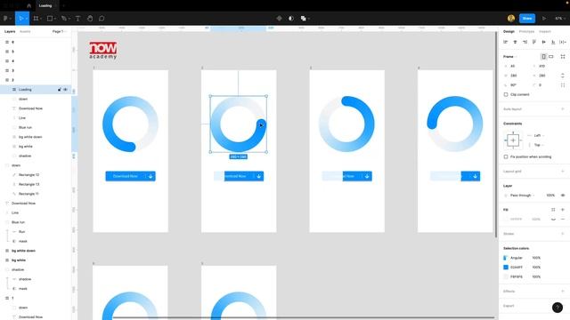 Figma Loading Animation - Creative Figma Prototype - Figma Tutorial | Now Academy смотреть онлайн