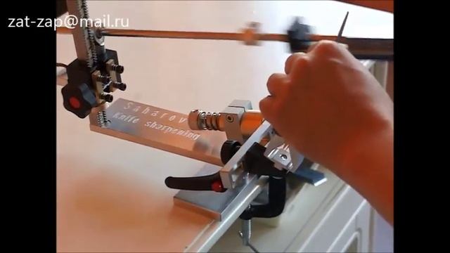 Точилка Казак УБР, индивидуальная сборка. Kazak UBR sharpener system, individual assembly. смотреть онлайн