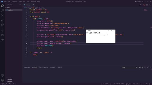 How To Create Apps In Python Using Tkinter! смотреть онлайн