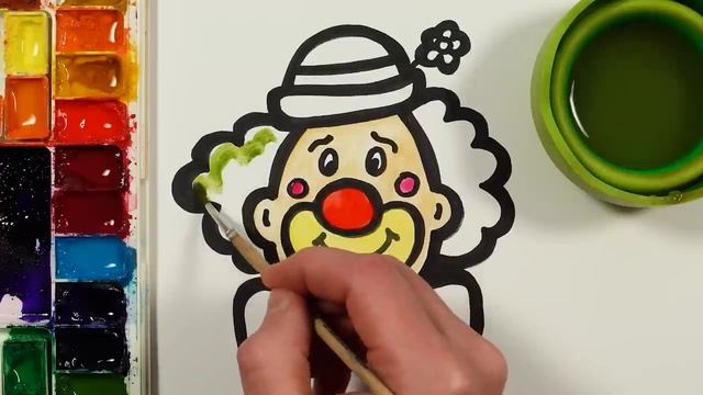 Рисуем фломастерами. Простой милый рисунок. Рисование для детей смотреть онлайн