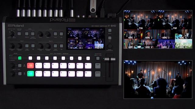 Roland V-8HD Video Switcher Tutorial смотреть онлайн