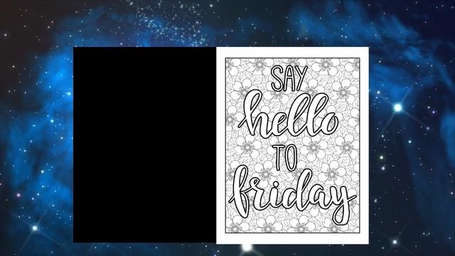Uplifting Quotes Coloring Book Flip Through * Coloring For Adults смотреть онлайн