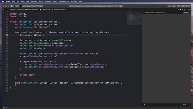 SwiftUI Lottie Animations and Swift Package Manager смотреть онлайн