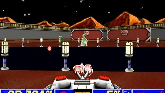 Chex Quest (1996) Walkthrough - [E1M1: Landing Zone - 100% Secret] смотреть онлайн
