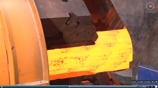 Радиальноковочная машина SMS для производства осей в Vitcovitce Steel смотреть онлайн